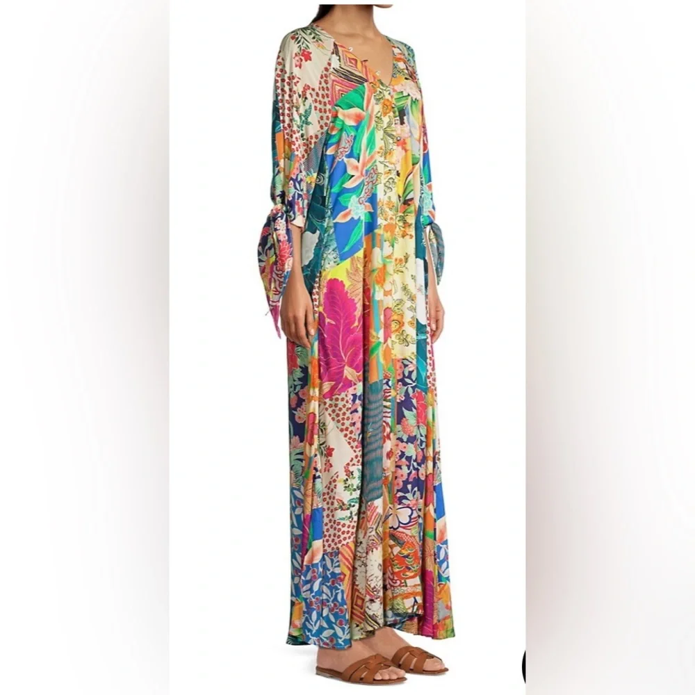 Johnny Was Colorful Maxi Dress - Picture 3 of 12